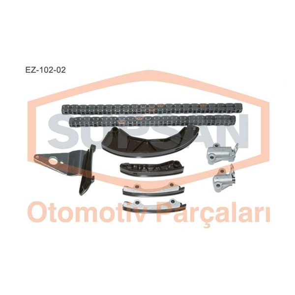 SUS EZ-102-2 Triger Eksantrik Gergi Seti 9 Parça Accent Era Getz 1.5CRDI 16V D4Fa Yeni Model Pımlı T 