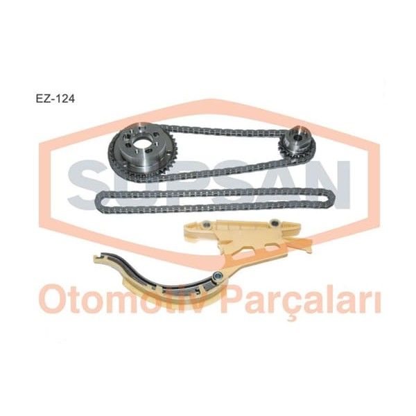 SUPSAN EZ-124 Eksantrik Zincir Takımı Transit Connect 1.8D Bhda Bhdb C9Db C9Dc 