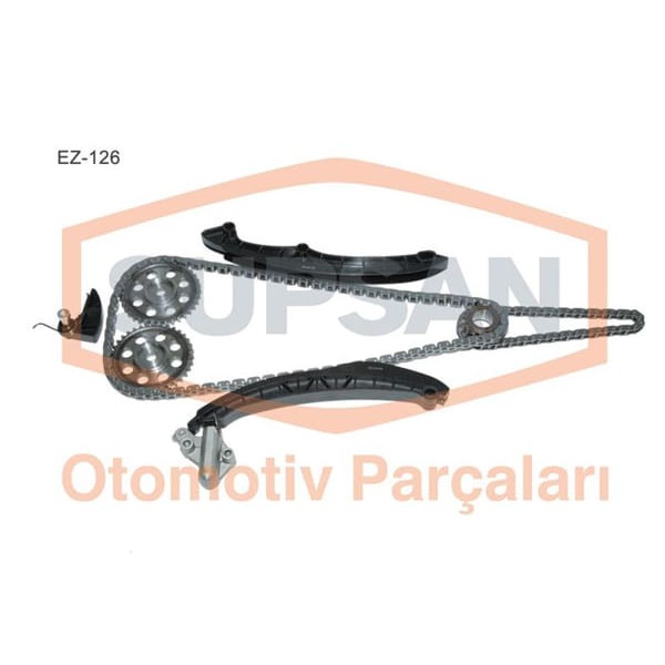 SUPSAN EZ-126 Eksantrik Zincir Seti Golf V VI Passat Jetta Tiguan Scırocco 1.4 16V Tsı 122 B G 140 B 