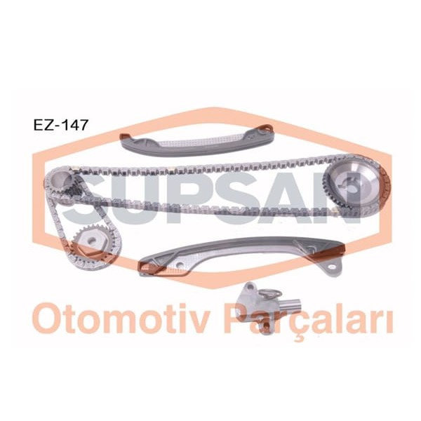 SUPSAN EZ-147 Eksantrik Zincir Seti Cube 1.6 16V-Juke 1.6 16V-Micra III 1.6 16V-Qashqai 1.6 16V Eng.