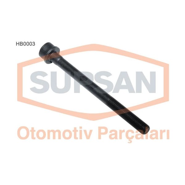 SUPSAN HB0003 Silindir Kapak Saplaması Civatası Palio Linea Doblo Grande Punto / Astra H Corsa D Com