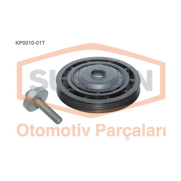 SUPSAN KP0010-01T Krank Kasnağı 1 Civata Pul Ozel Pul CLIO II Megane II Kangoo Modus Scenic II 1.5DC