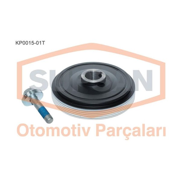 SUPSAN KP0015-01T Krank Kasnağı 1 Adet Civata Pul Ducato Partner Boxer Jumper 1.9D -02