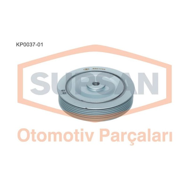 SUPSAN KP0037-1 Krank Kasnağı Kangoo Megane Laguna Trafic Master 1.9DCI 7Mm F9Q