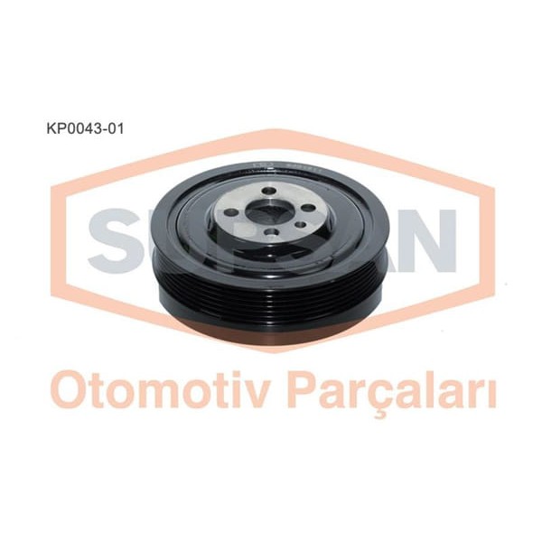 SUPSAN KP0043-1 Krank Kasnağı Polo A2-Cordobo-Ibiza IV Fabia 1.4 TDI