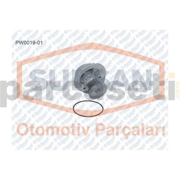 SUPSAN PW0019-1 Pompa Devirdaim Opel Astra / Corsa / Vectra 1.4İ 16V Eng. X14Xe/ Z14Xe - 1.6İ 16V En 