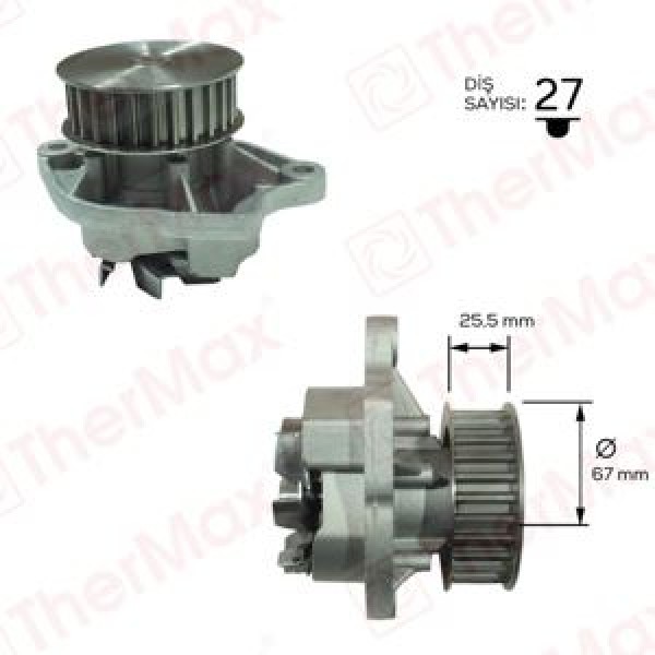 SUPSAN PW0064 Su Pompası Polo 1.4 16V Afh