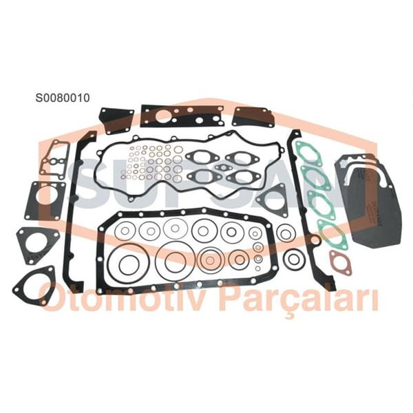 SUPSAN S0080010 Motor Takım Conta Ducato / Master II / Boxer 2.8D Keçesiz Skc Sız 