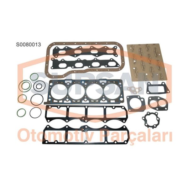 SUPSAN S0080013 Motor Takım Conta Palio Em Siena Marea Brava Bravo Stilo 1.6 16V Keçelı Silindir Kap 