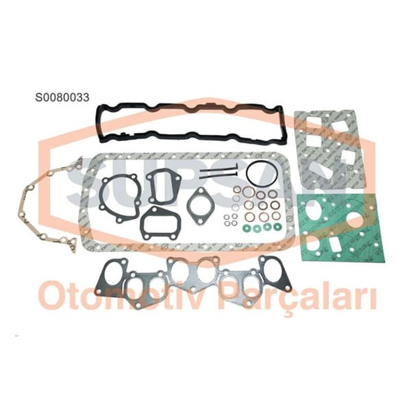 SUPSAN S0080033 Motor Takım Conta Scudo / Partner Boxer / Berlingo Jumper 1.9D Xud9 1.8D Xud7 9A Te 