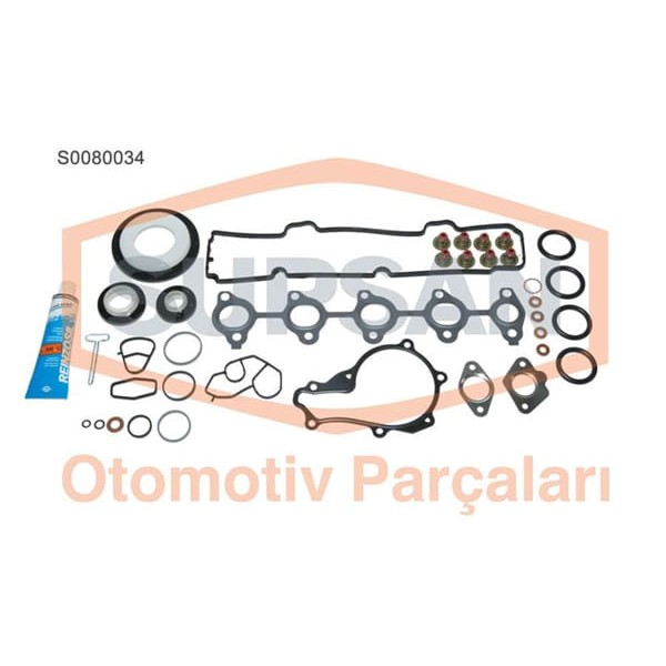 SUPSAN S0080034 Motor Takım Conta 106 107 206 207 307 Bipper Partner / C1 C2 C3 Nemo / Fiesta Fusion