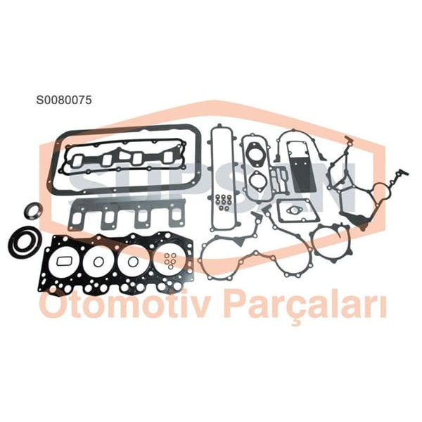 SUPSAN S0080075 Motor Takım Conta Full Bongo K2700 97- 
