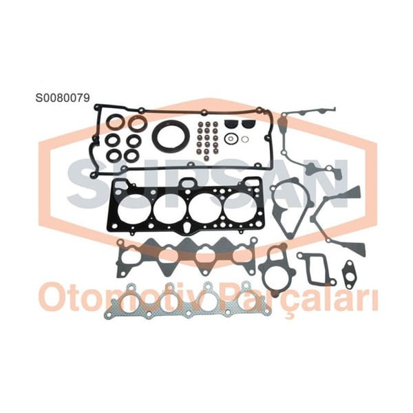 SUPSAN S0080079 Motor Takım Conta Accent 95-00 Accent Mılenyum-Admıre 00-06 1.5 Tam Keçelı Silindir 