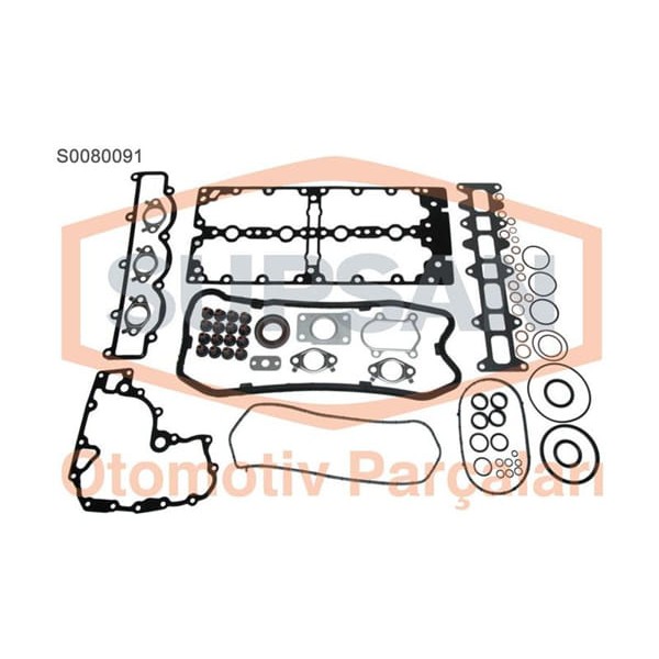 SUPSAN S0080091 Conta Tam Takım Fiat Ducato 2.3 Multijet 120 Common Rail 