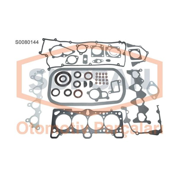 SUPSAN S0080144 Motor Takım Conta Accent Era Elantra 1.6 16V 1.6 G4Ee-G4Ed Tam Keçelı Subap Lastıklı 