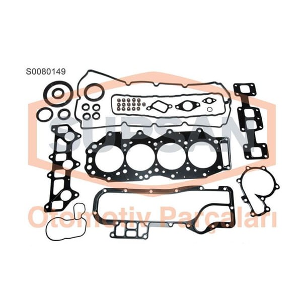 SUPSAN S0080149 Motor Takım Conta Ranger / Mazda Bt-50 Eng. We 3.0 TDCI Tam Keçelı Subap Lastıklı Sk