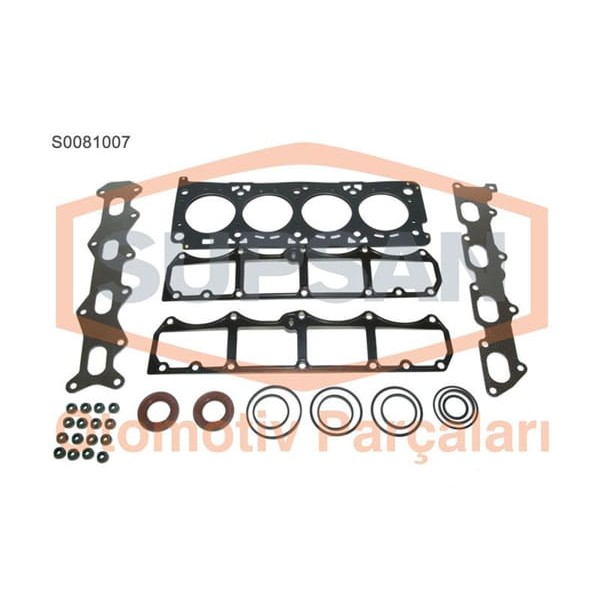 SUPSAN S0081007 Motor Takım Conta Üst 1.6 16V Keçelı Skc Lı