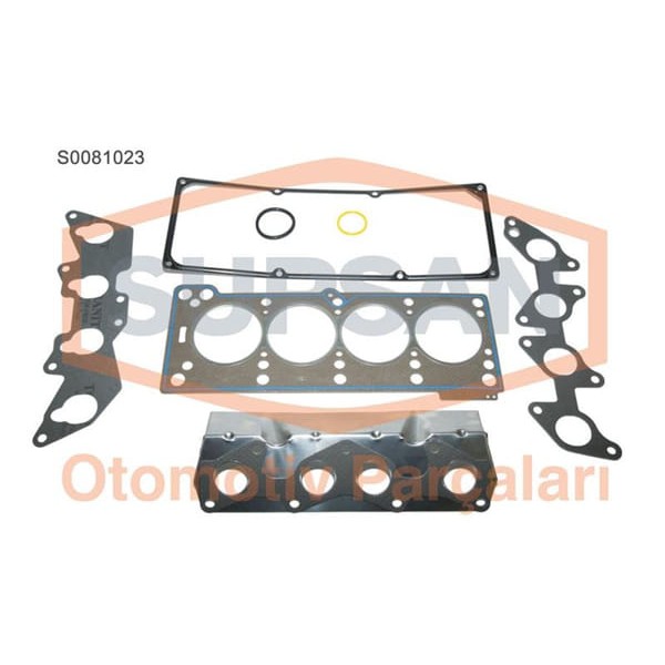SUPSAN S0081023 Motor Takım Conta Üst Renault 9 R19 CLIO I CLIO II Express Kangoo Megane 1.4 8V E7J