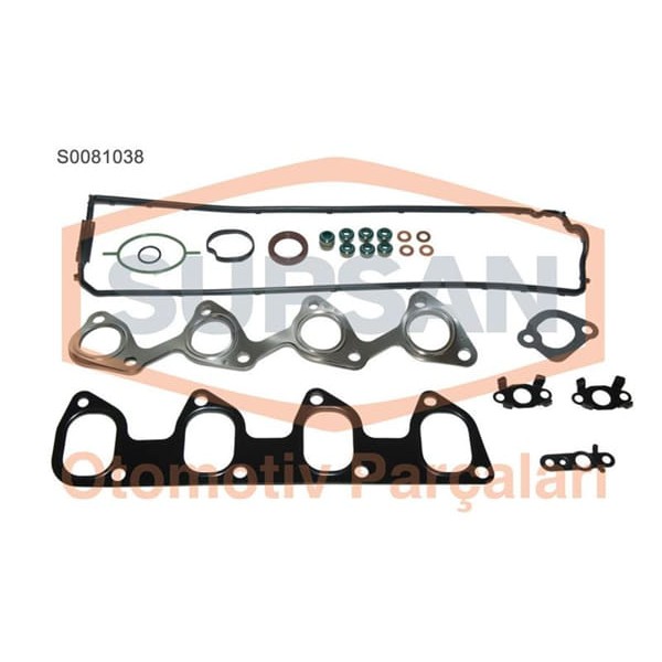 SUPSAN S0081038 Motor Takım Conta Üst Transit Connect 1.8D Keçelı Silindir Kapaksız 