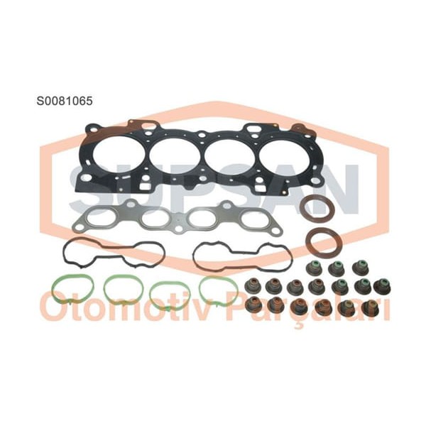 SUPSAN S0081065 Motor Takım Conta Üst Focus 1.6L 16V Keçelı Skc Lı Sup Kc Sız