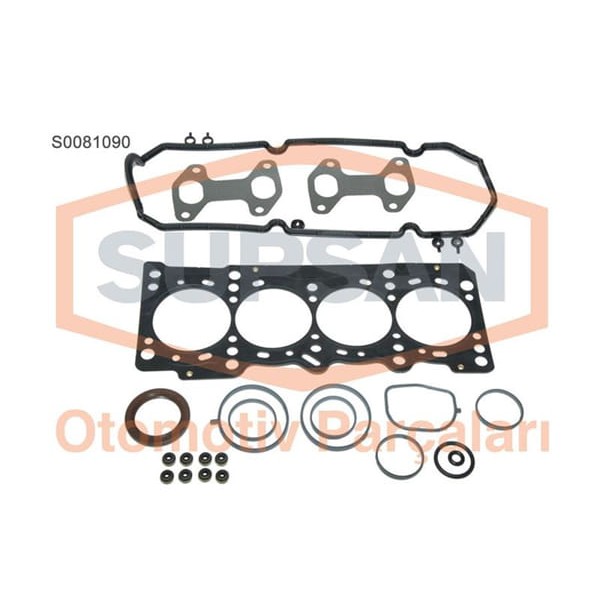 SUPSAN S0081090 Motor Takım Conta Üst Palio Albea Linea Doblo Fiorino Punto Grande Punto 1.4 8V Fıre 