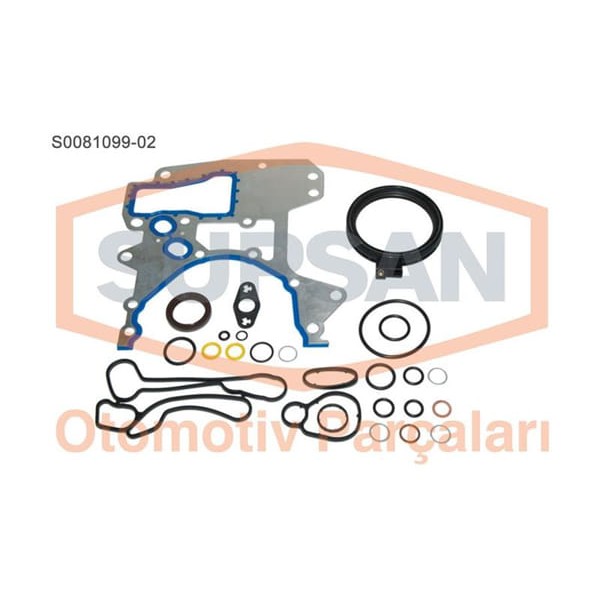 SUPSAN S0081099-2 Conta Alt Takım Opel Astra 1.6 16V Twinport / Insignia 1.6 Lpg Eng. Z16Xep - Z16Xe 