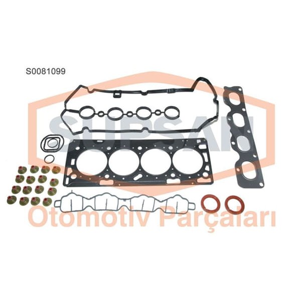 SUPSAN S0081099 Conta Üst Takım Opel Astra H/J 1.6 16V Twinport / Insignia 1.6 Lpg Eng. Z16Xer-A16Xe 