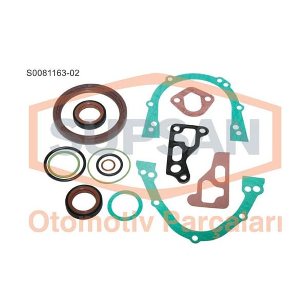 SUPSAN S0081163-2 Motor Takım Conta Alt Golf III Passat Vento / Cordoba 1.9 TDI Afn Avg Keçelı Skc S 