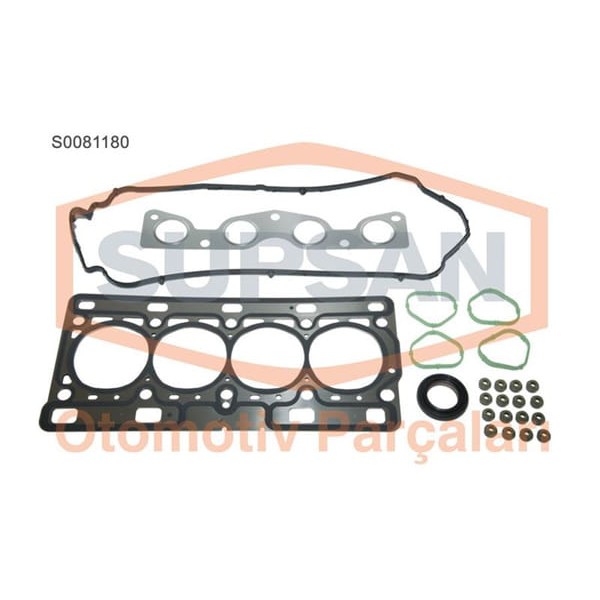 SUPSAN S0081180 Conta Üst Takım Renault Twingo. Clio 1.2 16V Eng. D4F 