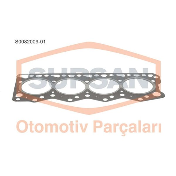 SUPSAN S0082009-1 Silindir Kapak Contası 1 Delık Ducato 2.5 Td Saçlı 