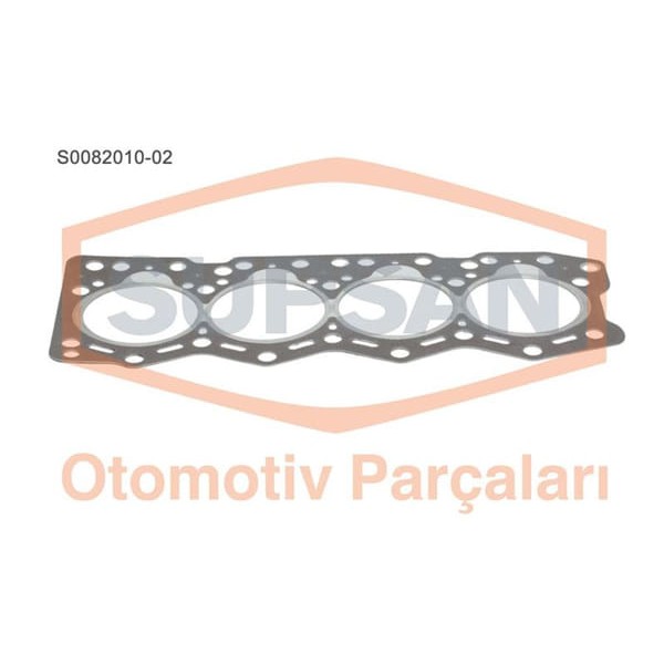 SUPSAN S0082010-2 Silindir Kapak Contası 2 Delık Ducato / Daily / Boxer 2.8D Sofım 8140.63 Saçlı 