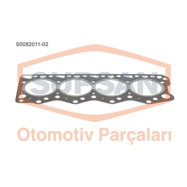 SUPSAN S0082011-2 Silindir Kapak Contası 2 Delık Ducato / Master / Boxer / Jumper / Movano 2.8 Td S9