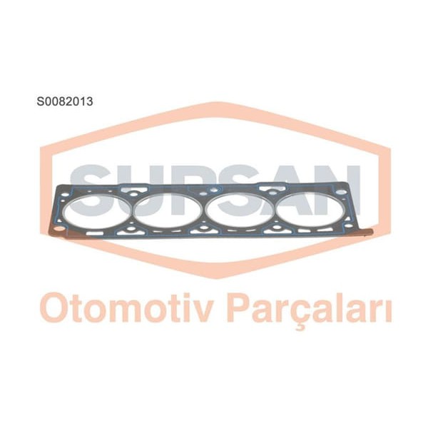 SUPSAN S0082013 Silindir Kapak Contası Palio Albea Doblo Marea Bravo Stilo 1.6 16V Saçlı KlınGrit 