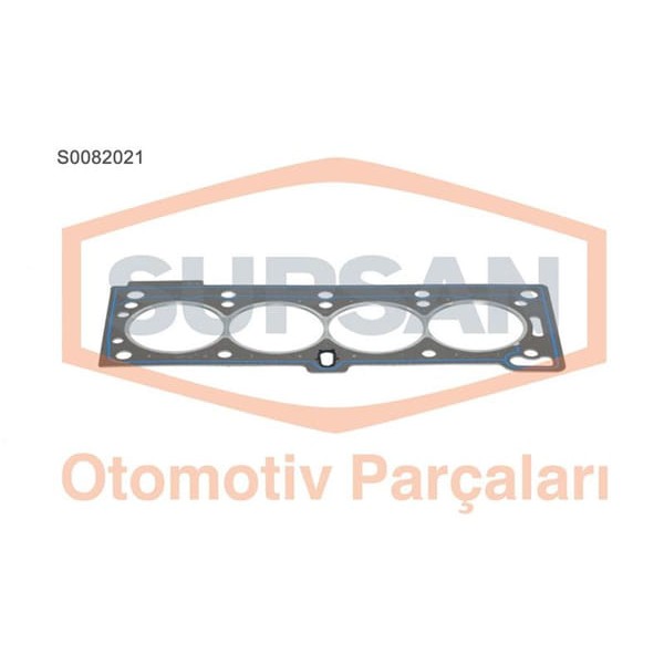 SUPSAN S0082021 Silindir Kapak Contası R19 CLIO Megane 1.6 8V K7M Saçlı KlınGrit 
