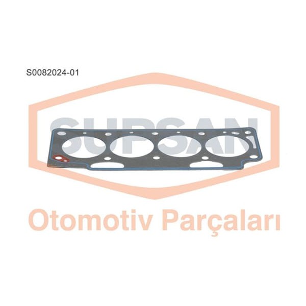 SUPSAN S0082024-1 Silindir Kapak Contası 1 Delık Kangoo Megane I Laguna Master 1.9 DCI F9Q Saçlı Klı