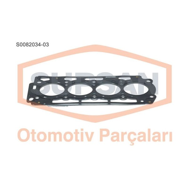 SUPSAN S0082034-3 Silindir Kapak Contası 1 Delık 206 207 307 Bipper / C1 C2 C3 Nemo / Fiesta Fusion