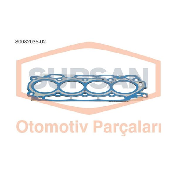 SUPSAN S0082035-2 Silindir Kapak Contası 3 Delık 307 308 407 Partner / C3 C4 C5 Berlingo / Cmax Fies 