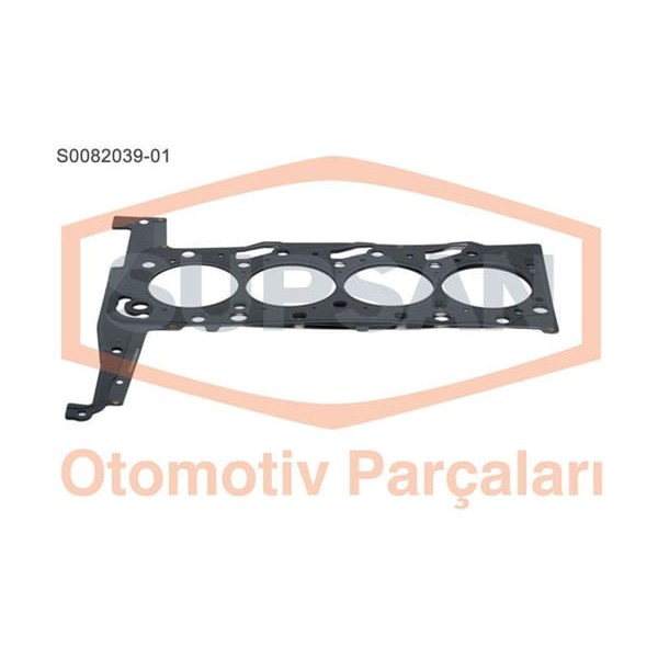 SUPSAN S0082039-1 Silindir Kapak Contası 1 Delık Transit V184 2.4L Puma Mls