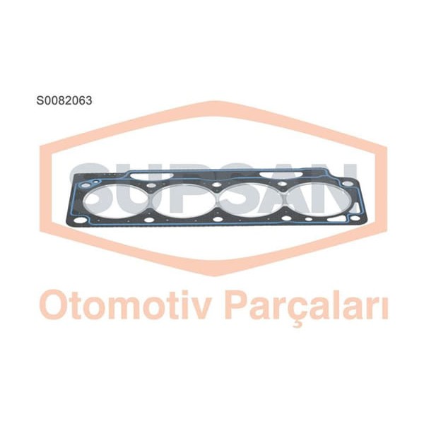 SUPSAN S0082063 Silindir Kapak Contası R19 CLIO Megane I Laguna I 1.8 8V F3P 2.0 8V F3R Saçlı KlınGr