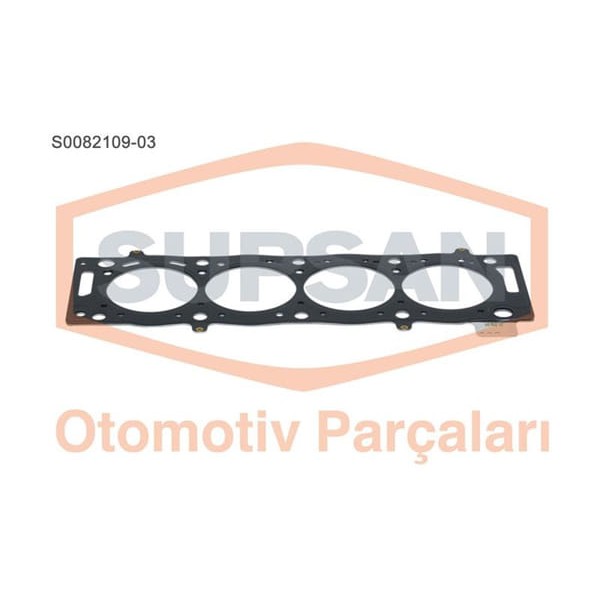 SUPSAN S0082109-3 Silindir Kapak Contası 3 Delık Scudo Ducato / 307 406 1007 Partner II Expert Boxer