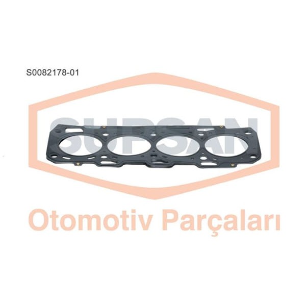 SUPSAN S0082178-1 Silindir Kapak Contası Çok Katlamalı Çelık Linea Brava Alfa 159 1.6 16V Mltıjet