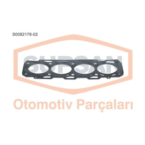 SUPSAN S0082178-2 Silindir Kapak Contası Çok Katlamalı Çelık Linea Brava Alfa 159 1.6 16V Mltıjet 
