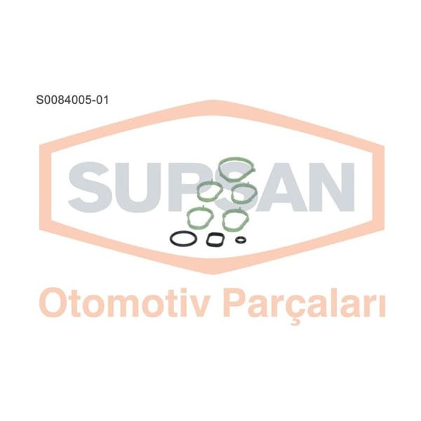 SUPSAN S0084005-1 Manifold Contası Emme Palio Yeni Model Albea Linea Doblo Yeni Model Idea Grande Pu
