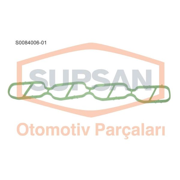 SUPSAN S0084006-1 Manifold Contası Emme Palio Albea Doblo / Astra Corsa 1.3 Jtd 16V Silikon