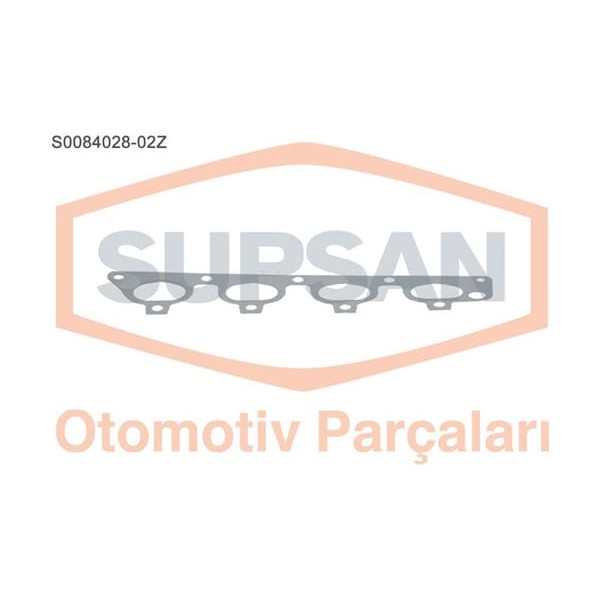 SUPSAN S0084028-02Z Manifold Contası Astra Vectra Corsa Zafira 1.6İ 16V Eng.Y16Xe Z16Xe Z16Yng Pasla