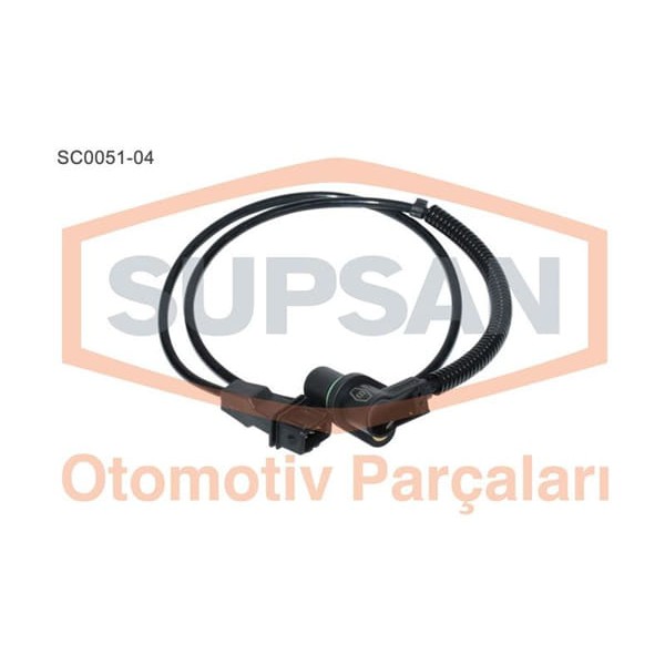 SUPSAN SC0051-4 Sensör Krank Mili Pozisyon Opel Astra F C18Sel-X18Xe-X20Xev - Omega B 2.0 16V X20Xev