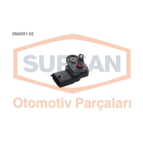 SUPSAN SM0051-2 Sensör Map Opel Astra G 2.0-2.2 16V Y20Dth-Y22Dtr - Corsa D 1.3 16V Cdti Z13Dth - Si