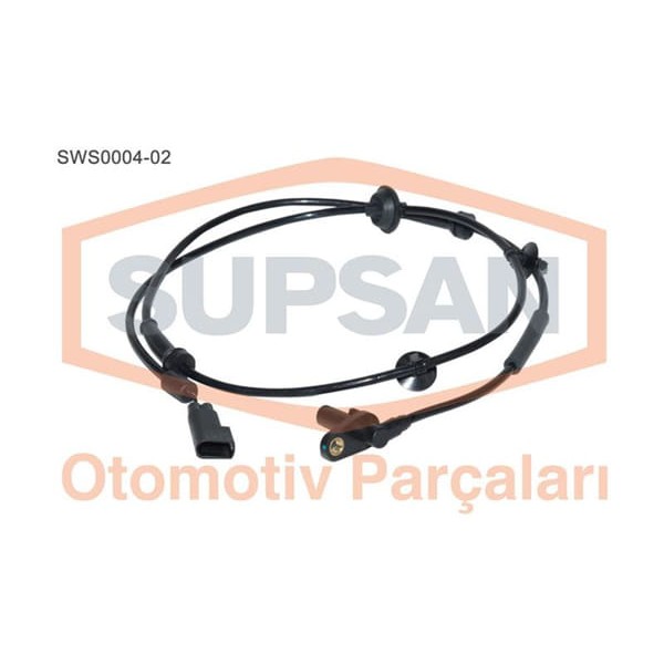 SUPSAN SWS0004-2 Abs Kablosu Sensörü Ford Transit 2.2 TDCI 2.4 TDCI 3.2 TDCI 06- Ön Aksın Her Ikı Ta