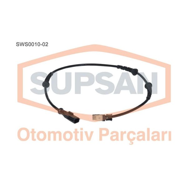 SUPSAN SWS0010-2 Sensör Abs Renault Clio III 1.5 Dci K9K764-770 1.6 16V K4M800 1.2 16V D4F740 - Modu