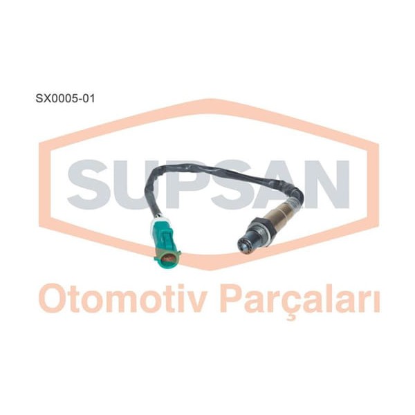 SUPSAN SX0005-1 Oksijen Sensörü Ford Cmax 1.6 07-10 Cmax II 1.6Tı 10- Focus II 1.4 1.6 04-12 373Mm 